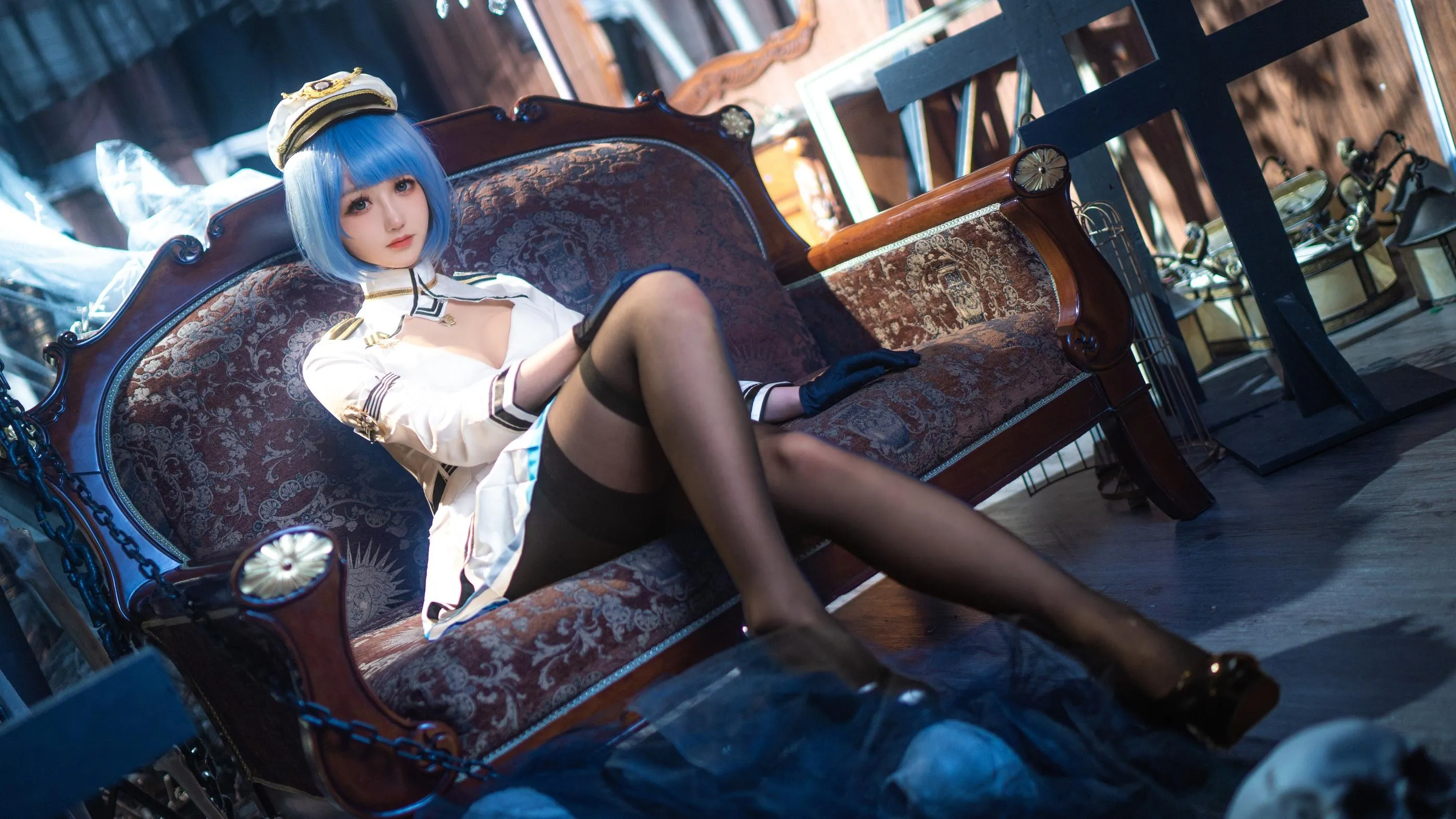 抖个姬灵 – NO.003 舰长 女仆 [16P]插图1